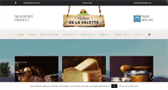 Desktop Screenshot of ferme-de-la-valette.com